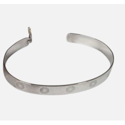 Bracelet jonc argenté...