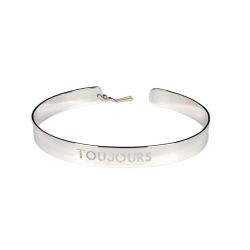 Bracelet jonc "Toujours" -...
