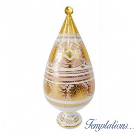 Sapin de Noël en porcelaine Romantic Pink BACI MILANO