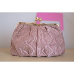 Pochette rose en tissu Molly Marais