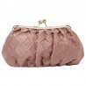 Pochette rose en tissu Molly Marais