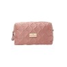 Grande trousse de toilette rose en tissu Molly Marais