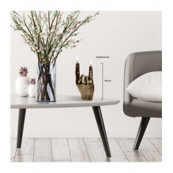 Bougie main Cornes du diable Candellana