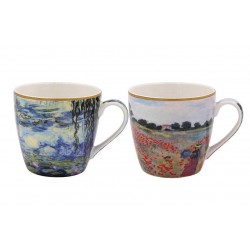 Set de 2 mugs déjeuner Claude Monet