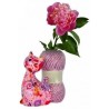 Vase le chat rose caramel Pomme Pidou