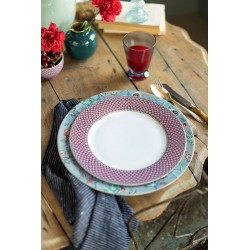 Assiette creuse -Flower Festival - bleu clair -Pip Studio