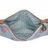 Pochette plate -Flower festival- bleu/scallop Pip Studio