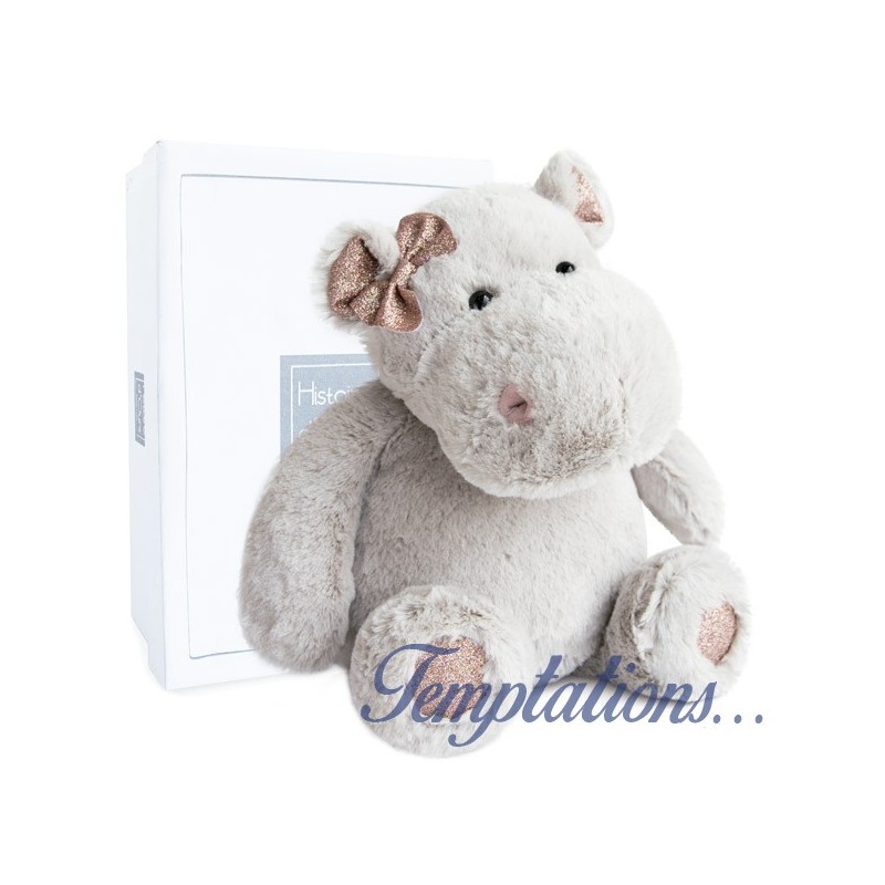 Peluche Hippo girl 38 cm Histoire d’ours