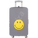 Housse de valise LOQI Smiley Spirale