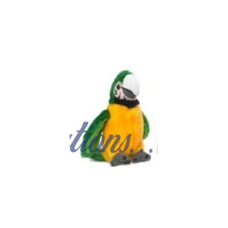 Peluche WWF oiseau tropical 14 cm