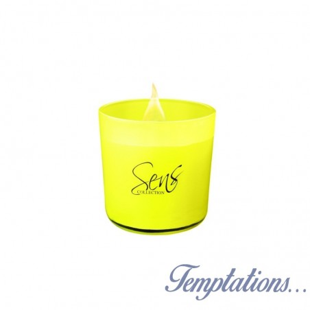 Bougie Sens Collection Edition FLUO JAUNE