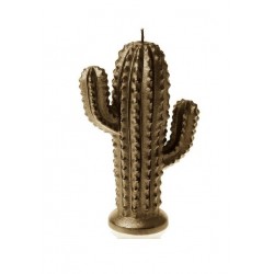 Bougie cactus Brass Candellana