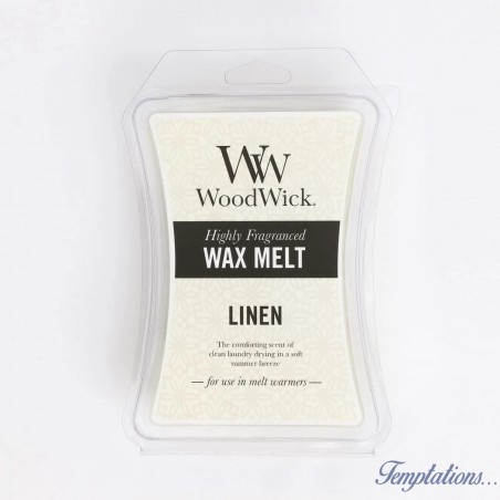 Cire Linen Woodwick