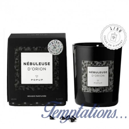 POPUP BOUGIE BLACK EDITION DIAMOND – NEBULEUSE D’ORION