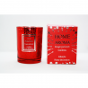 Bougie parfumée Gardénia Home Aroma rouge