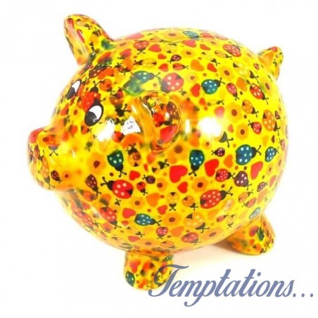 Tirelire Peggy le cochon - Pomme Pidou