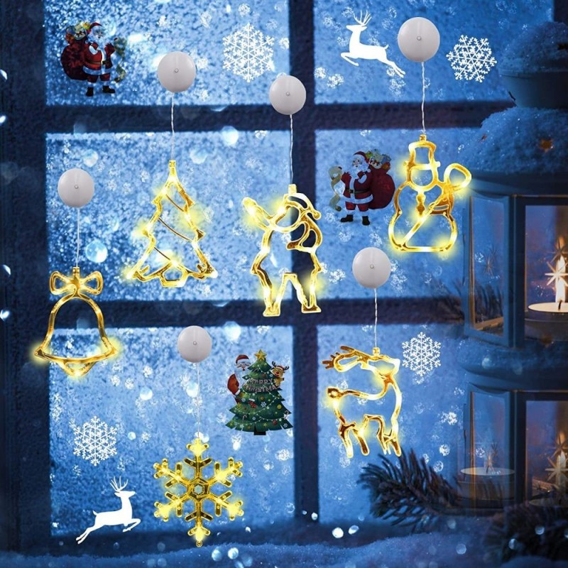 Guirlande Lumineuse Halloween Pour Fenêtre – Déco Lumineuse Étanche Pour Porte, Chambre, Jardin