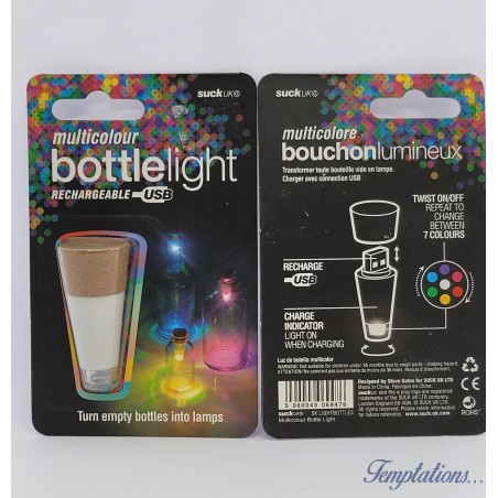 Bouchon lumineux usb