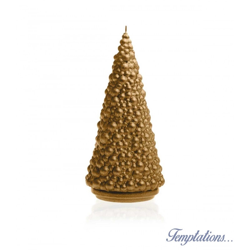 Bougie Sapin Noël Gold - Candellana