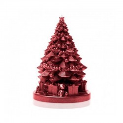 Bougie Sapin Cadeaux Rouge...