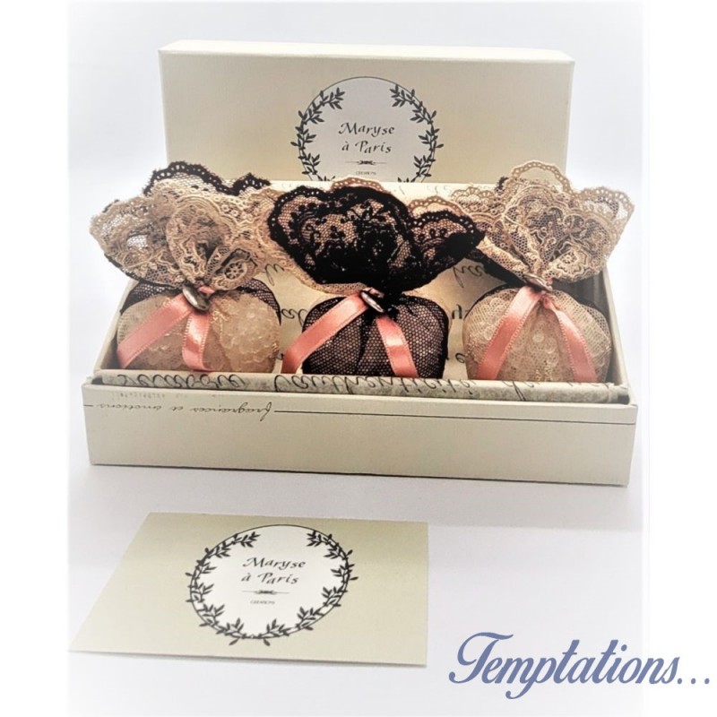 Coffret Boules de parfum – Fleurs blanches- Maryse à Paris