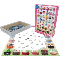 Puzzle 1000 pièces Cupcake Celebration - Eurographics