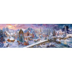 Puzzle 1000 pièces Noel au bord de la mer- Eurographics