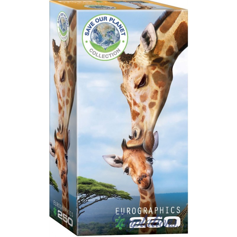 Puzzle 250 pièces Girafes - Eurographics