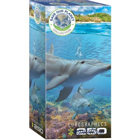 Puzzle 250 pièces Dauphins - Eurographics