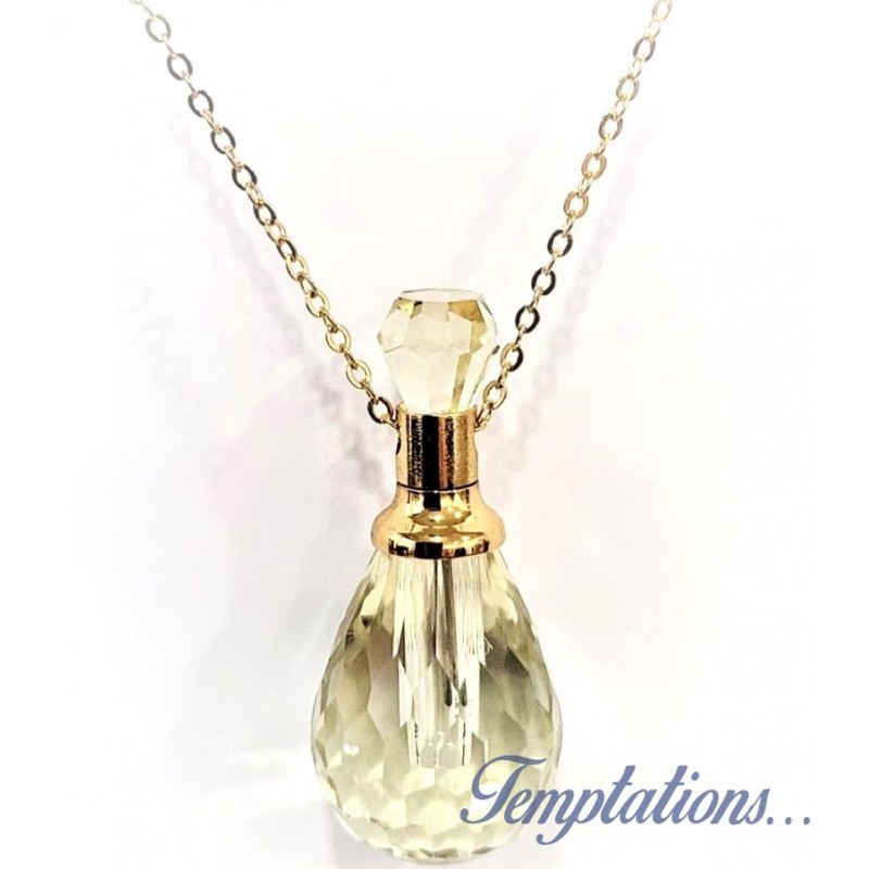 Collier de parfum Champagne - Peacock Parfumerie