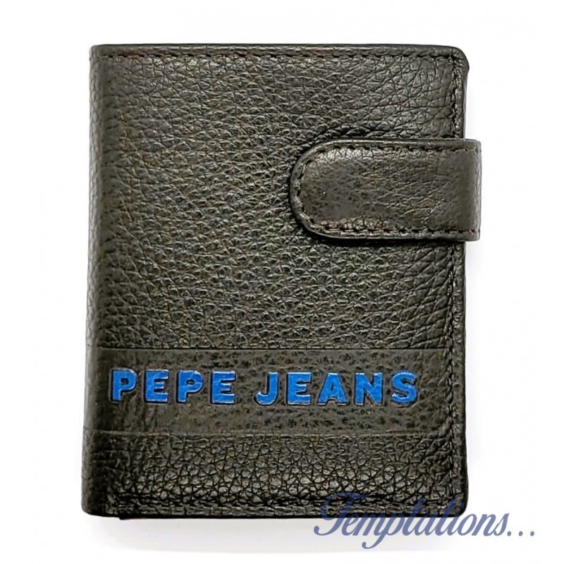 Portefeuille homme Marron Pepe Jeans