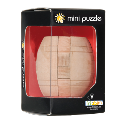 Mini Puzzle 3D en bois « Tonneau»