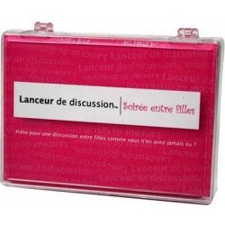 Jeu lanceur de discussion Soirée entre Filles