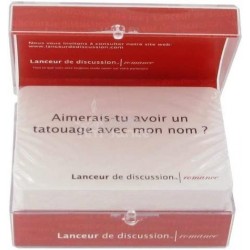 Jeu lanceur de discussion Romance